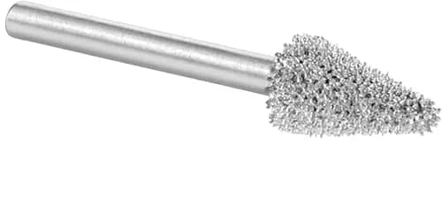 Kutzall Original Taper Rotary Burr 1/8" Shaft Coarse | Wood Carving & Detail Tool thumbnail 2