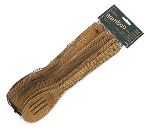 Lipper International Bamboo Wood Kitchen Tools Set (6-Piece) | Natural Renewable Resource thumbnail 2