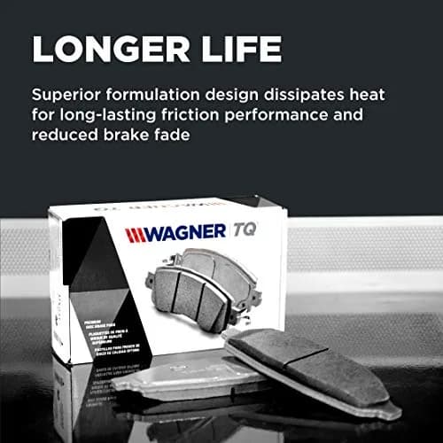 Wagner ThermoQuiet QC1282 Ceramic Disc Brake Pad Set Front 2.27 kg (5 lb) | Quiet Operation & Long Life thumbnail 5