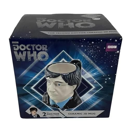 Doctor Who 2nd Doctor Ceramic Mug 11oz | Officially Licensed Space & Time Travel Accessory thumbnail 2