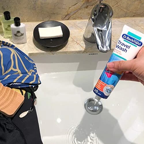 Dr. Beckmann Travel Wash Gel 100 ml (3.38 Fl Oz) | Concentrated Formula for On-the-Go Laundry thumbnail 2