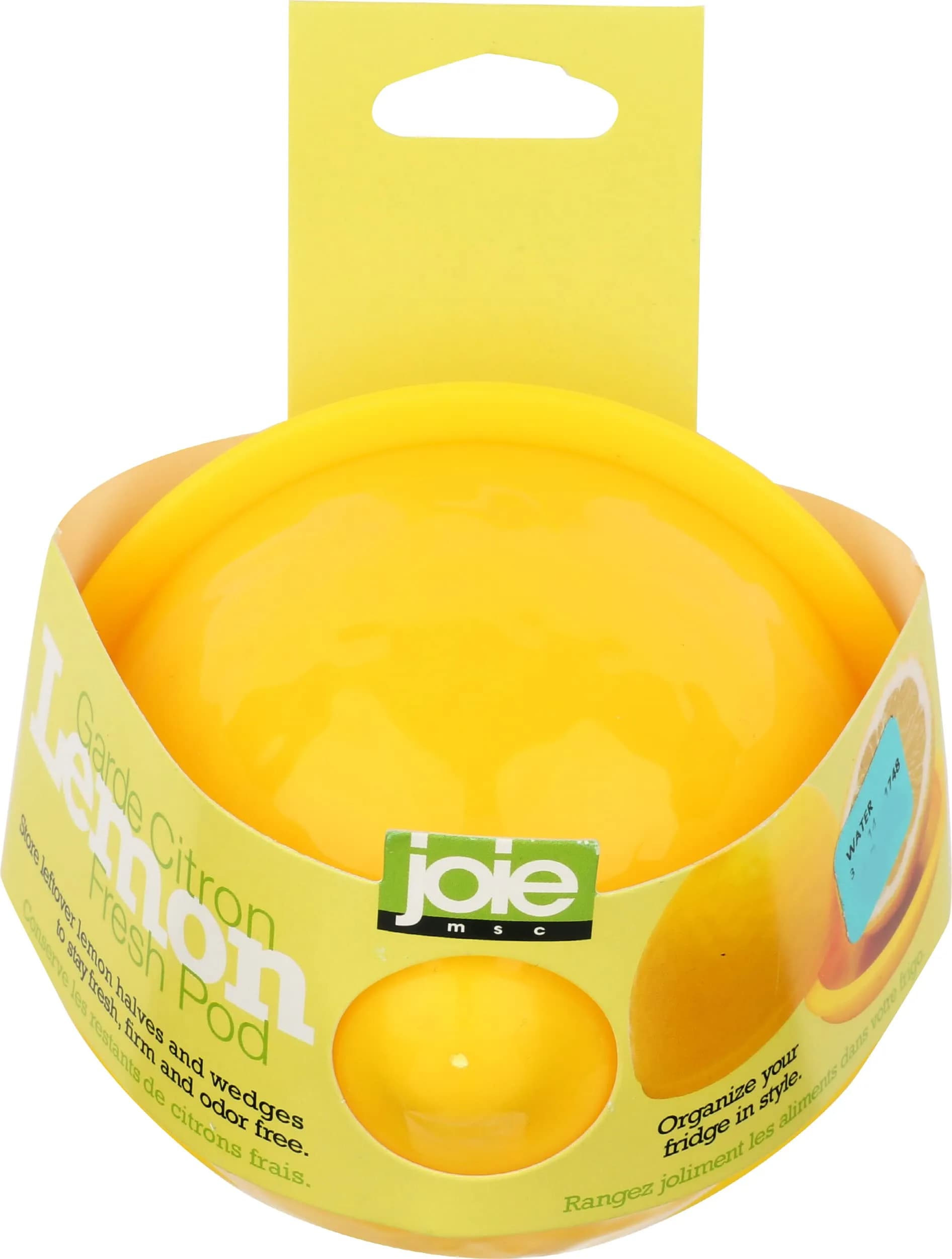 Joie Fresh Pod Lemon Storage Container | BPA-Free, Dishwasher Safe, Reusable Kitchen Gadget - main product image