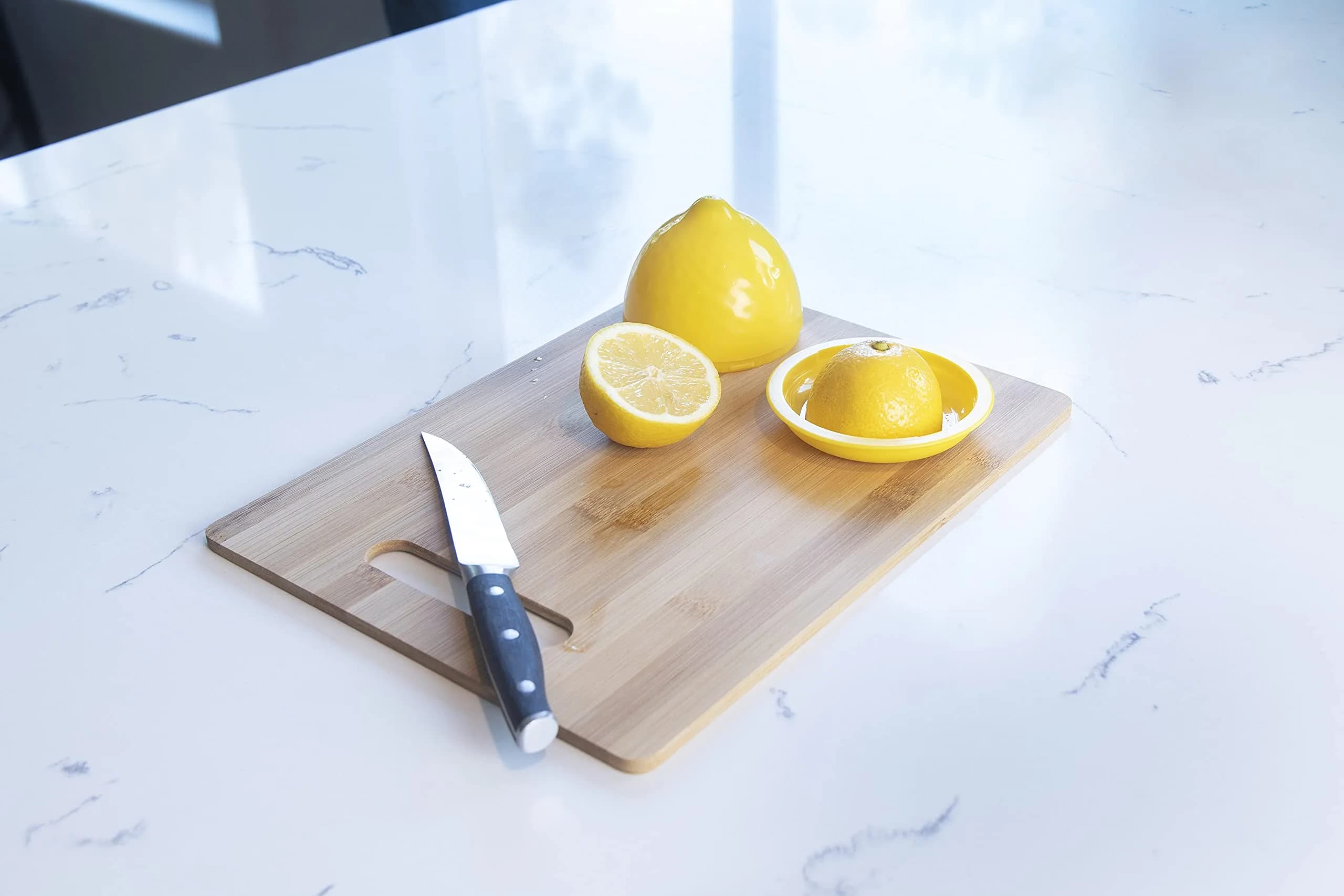 Joie Fresh Pod Lemon Storage Container | BPA-Free, Dishwasher Safe, Reusable Kitchen Gadget - view 2