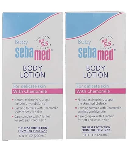Sebamed Baby Lotion, 6.8 Fl Oz (Pack of 2) | pH 5.5, Hypoallergenic, Moisturizes & Protects thumbnail 4