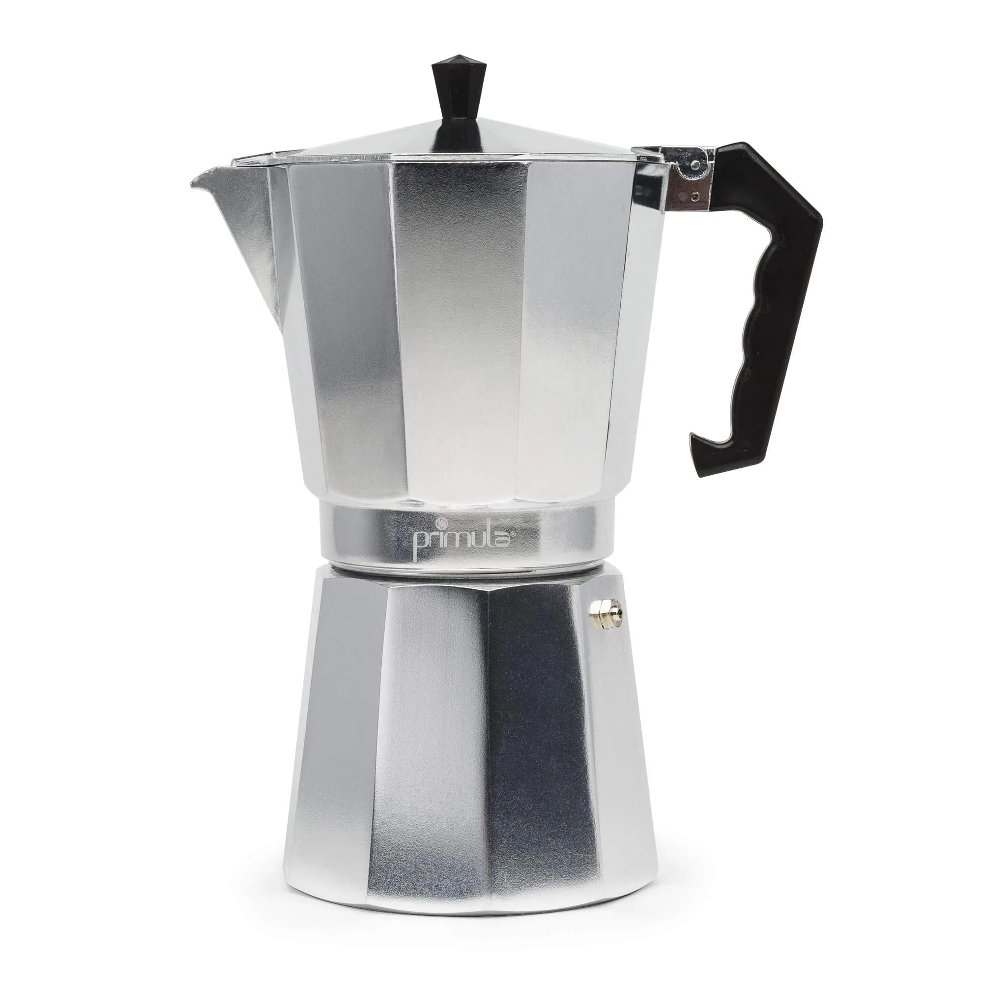Primula Classic Stovetop Espresso Coffee Maker 12 Cups | Compact, Durable Aluminum, Easy to Use & Clean