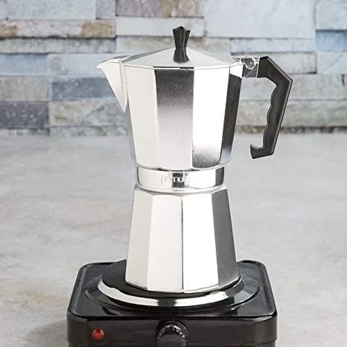 Primula Classic Stovetop Espresso Coffee Maker 12 Cups | Compact, Durable Aluminum, Easy to Use & Clean thumbnail 9