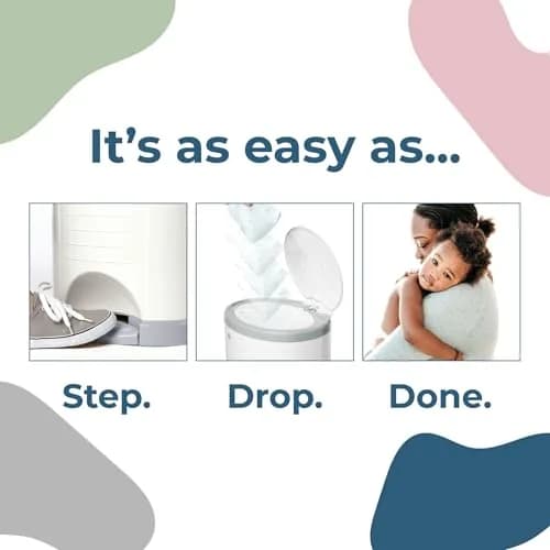 Diaper Dekor Plus Diaper Pail Refills | 2 Count | Most Economical Refill System | Quick & Easy to Replace | No Preset Bag Size Use Only What You Need thumbnail 3