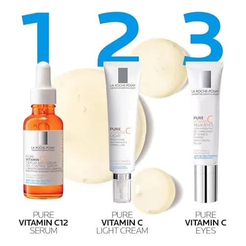 La Roche-Posay Redermic C Vitamin C Face Moisturizer 40ml (1.35 Fl Oz) | Plumps Skin, Reduces Wrinkles thumbnail 5