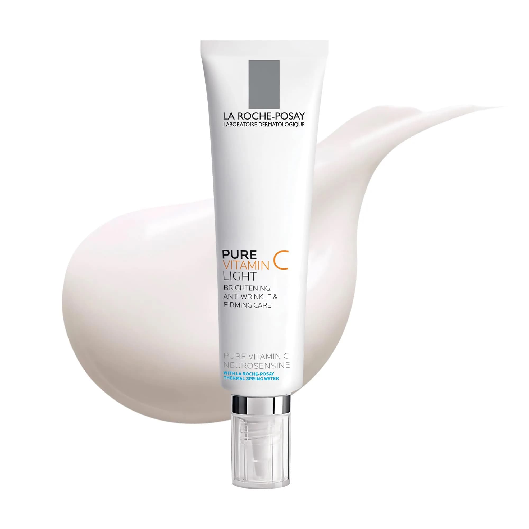 La Roche-Posay Redermic C Vitamin C Face Moisturizer 40ml (1.35 Fl Oz) | Plumps Skin, Reduces Wrinkles — 1.4 Fl Oz
