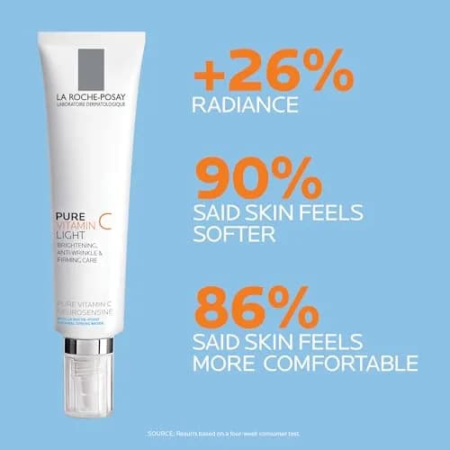 La Roche-Posay Redermic C Vitamin C Face Moisturizer 40ml (1.35 Fl Oz) | Plumps Skin, Reduces Wrinkles thumbnail 2