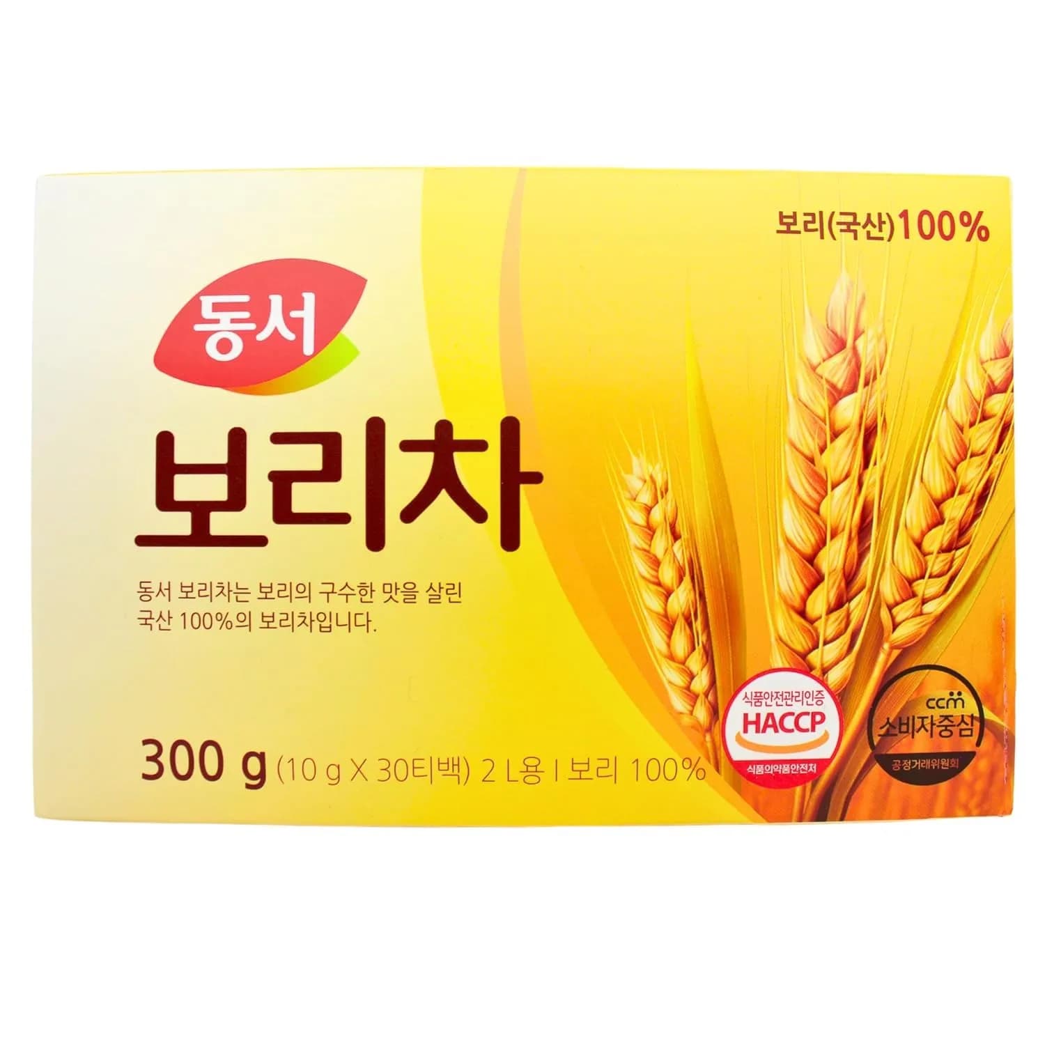 Dongsuh Roasted Barley Tea 30 Bags (10g Each) | Caffeine-Free Korean Tisane for Relaxation - view 3