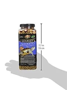 Zoo Med Gourmet Aquatic Turtle Food 11 oz (312 g) | High Protein Treat with Shrimp, Mealworms & Cranberries thumbnail 4