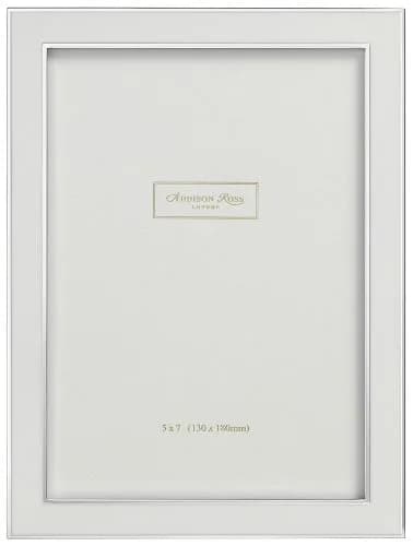 Addison Ross White Picture Frame 5x7 Inches | Contemporary Wall & Tabletop Decor - main product image