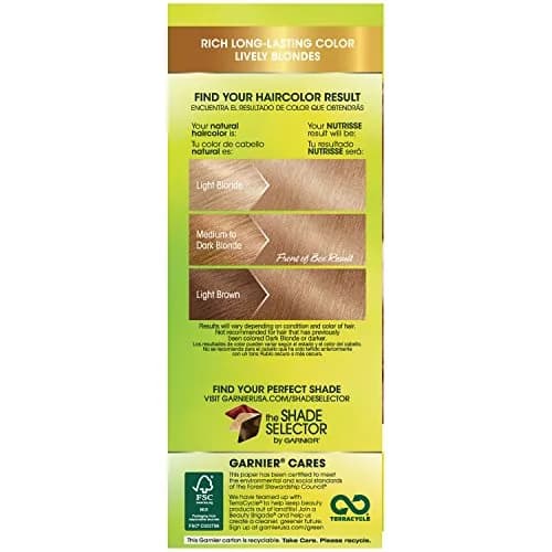 Garnier Nutrisse Nourishing Hair Color Creme 82 Champagne Blonde (156 ml / 5.27 fl oz) | Permanent Grey Coverage thumbnail 2