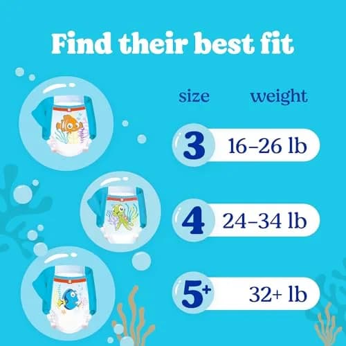 Huggies Little Swimmers Swim Diapers Size 5-6 | Hypoallergenic, No Swell in Water (70-120 chars) thumbnail 7