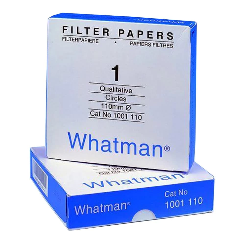 Whatman 240mm Grade 1 Quantitative Filter Paper Circles, 11 Micron, 10.5 s/100mL/sq inch Flow Rate, Pack of 100 — Pack of 100