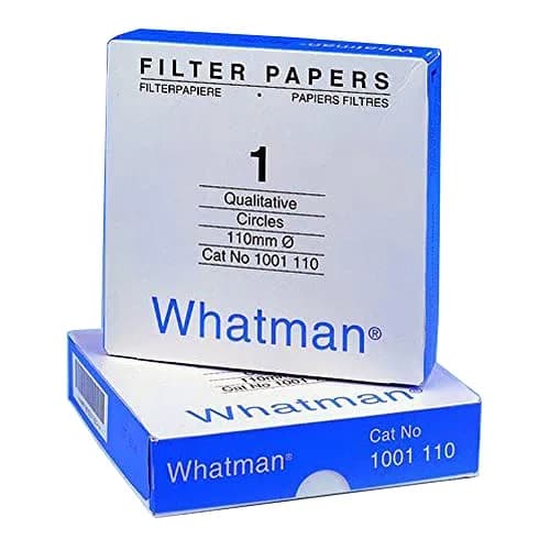 Whatman 240mm Grade 1 Quantitative Filter Paper Circles, 11 Micron, 10.5 s/100mL/sq inch Flow Rate, Pack of 100 thumbnail 1