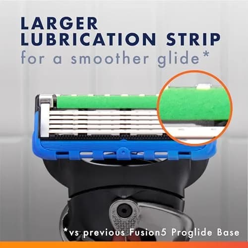 Gillette ProGlide Razor Refills for Men, 8 Razor Blade Refills | Ultra-Sharp Blades with Microfins & Trimmer (70-120 chars) thumbnail 6