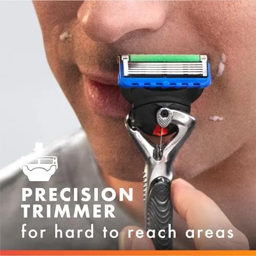 Gillette ProGlide Razor Refills for Men, 8 Razor Blade Refills | Ultra-Sharp Blades with Microfins & Trimmer (70-120 chars) thumbnail 8