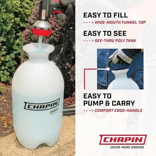 Chapin SureSpray 2-Gallon Pump Sprayer | 7.57 L (2 Gallon) Lawn & Garden Weed Sprayer with 34-inch Hose thumbnail 3