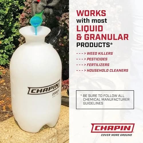 Chapin SureSpray 2-Gallon Pump Sprayer | 7.57 L (2 Gallon) Lawn & Garden Weed Sprayer with 34-inch Hose thumbnail 4