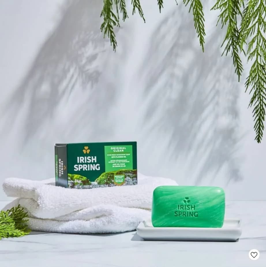 Irish Spring Original Scent Bar Soap 3.2 oz (90.7 g) | Classic Clean & Fresh thumbnail 6