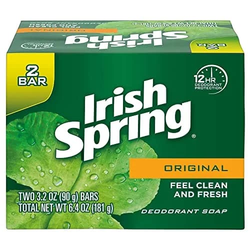 Irish Spring Original Scent Bar Soap 3.2 oz (90.7 g) | Classic Clean & Fresh thumbnail 1