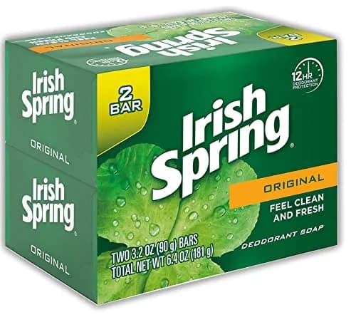 Irish Spring Original Scent Bar Soap 3.2 oz (90.7 g) | Classic Clean & Fresh thumbnail 2