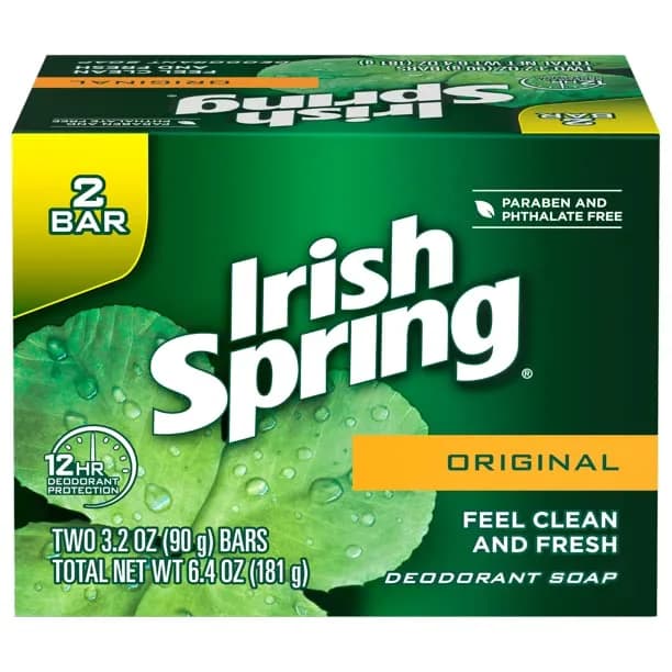 Irish Spring Original Scent Bar Soap 3.2 oz (90.7 g) | Classic Clean & Fresh - view 3