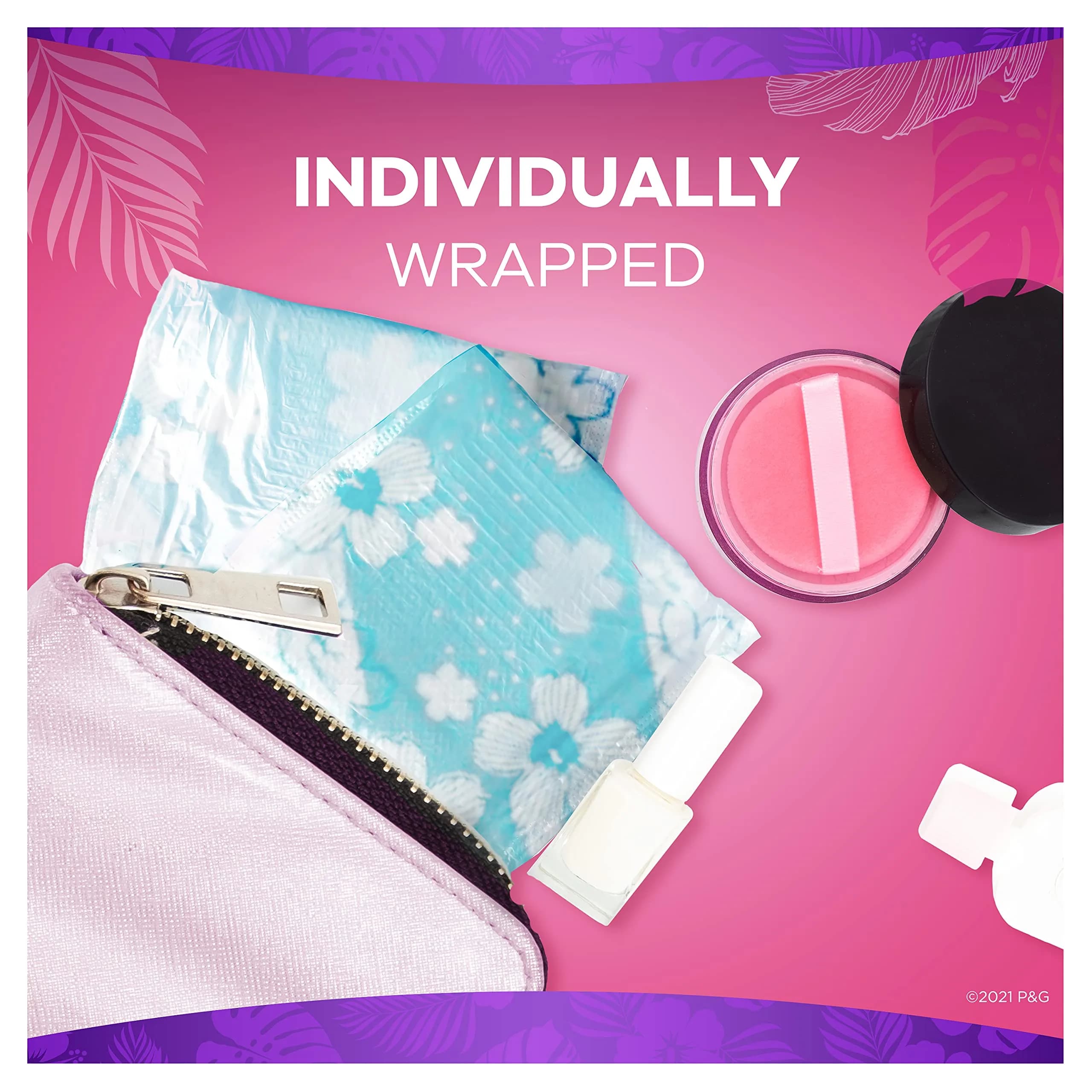 Always Thin No Feel Protection Daily Liners Regular Absorbency Unscented, 162 Count Pack | USA Imported Panty Liners - view 7