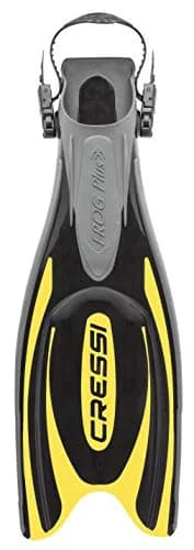 CressiFins, Black/Yellow, S/M | Open-Heel Diving Fins for Water Sports in India thumbnail 4