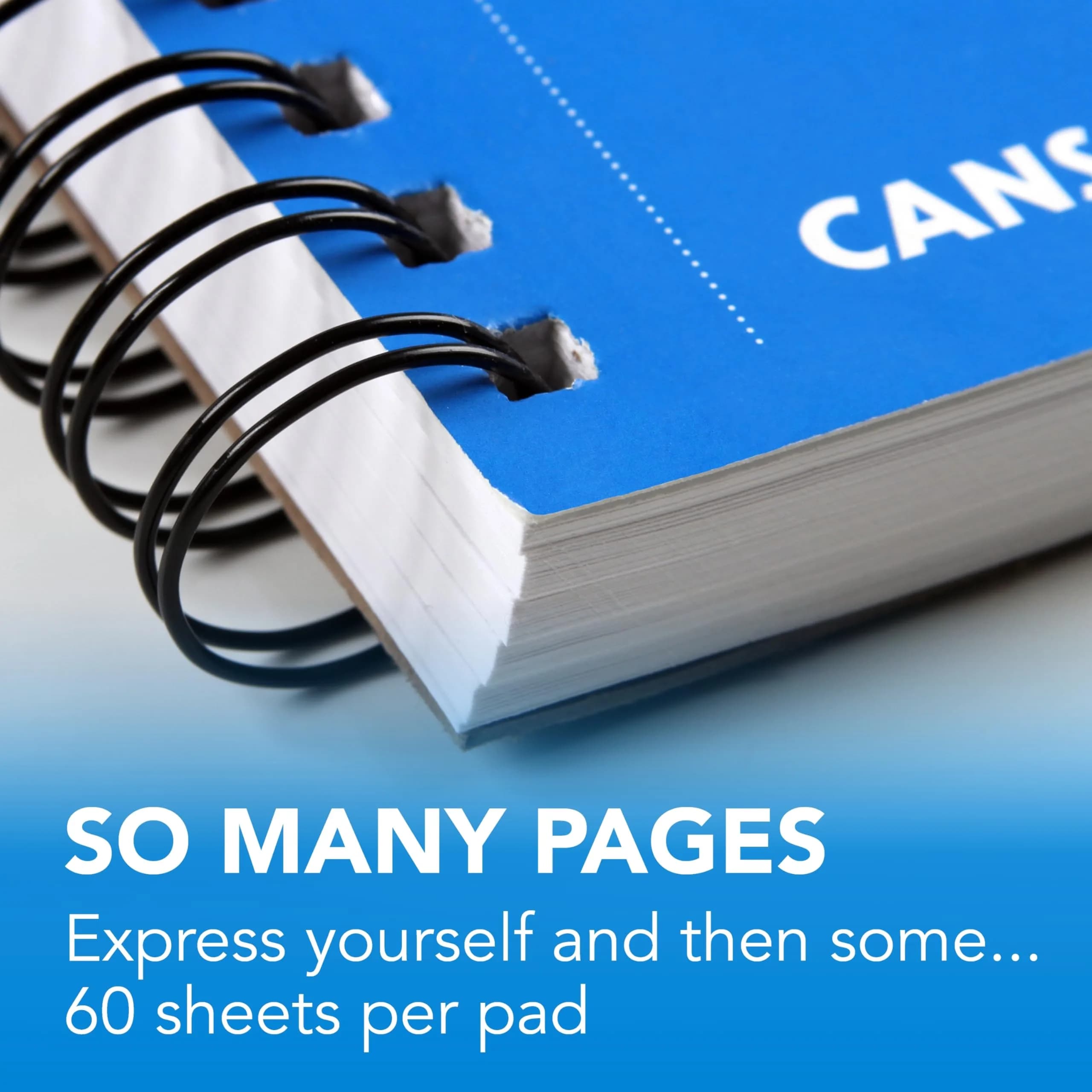 Canson XL Mix Media Pad 7x10 Inch | 60 Sheets, 160gsm Acid-Free Paper for Art Students - view 4