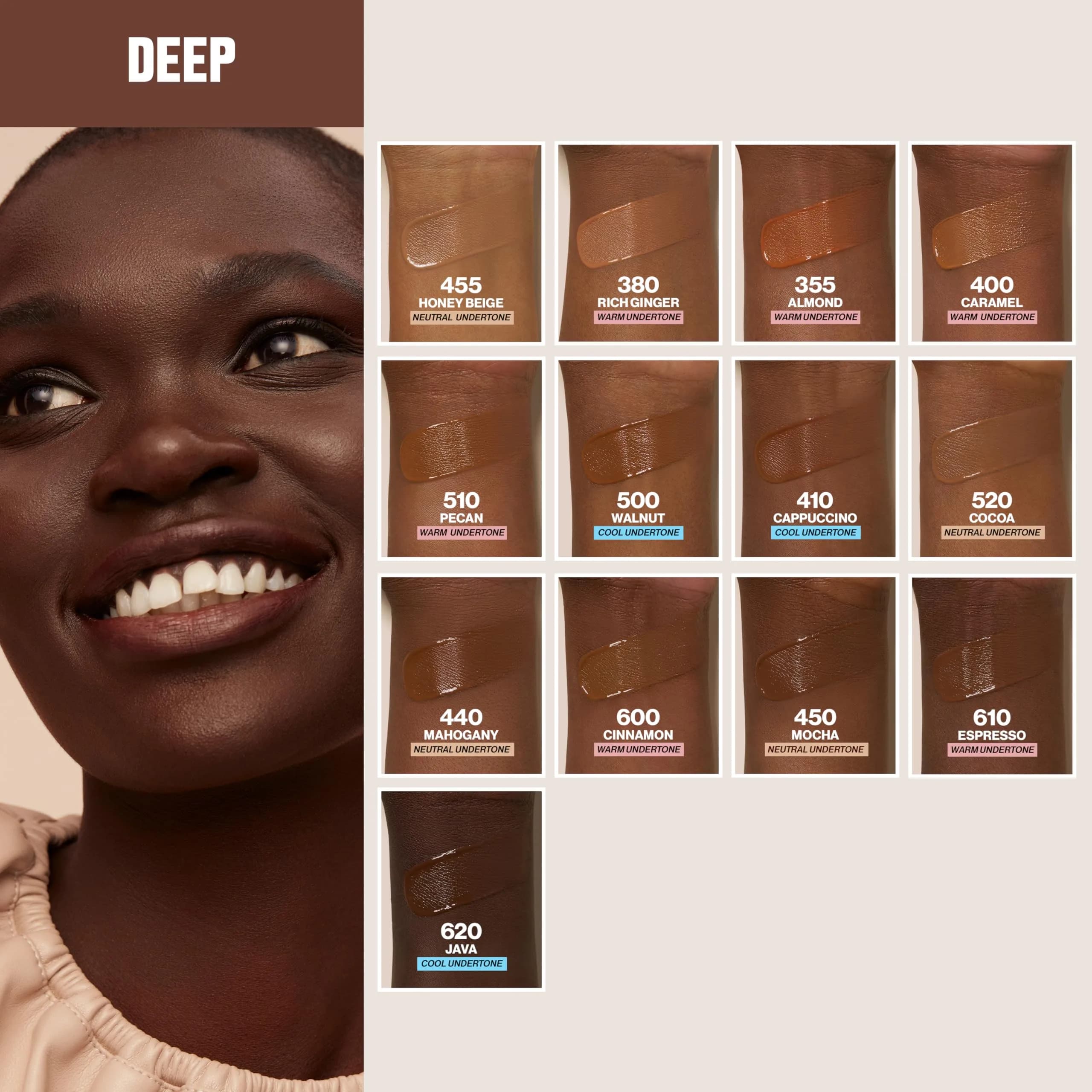 Revlon ColorStay Liquid Foundation Cappuccino 30ml (1.0 Oz) | Matte Finish for Oily Skin SPF 15 - view 7