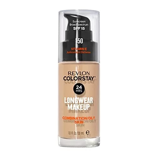 Revlon Colorstay Longwear Makeup for Combination/Oily Skin, 150 Buff, 29.57 ml (1 fl oz) | 24-Hour Matte Finish with SPF 15 thumbnail 1