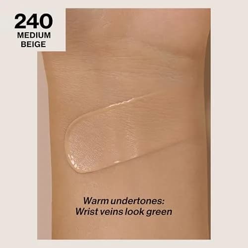 Revlon Colorstay Longwear Foundation for Combination/Oily Skin, 240 Medium Beige, 29.57 ml (1 fl oz) | 24-Hour Matte Wear thumbnail 2