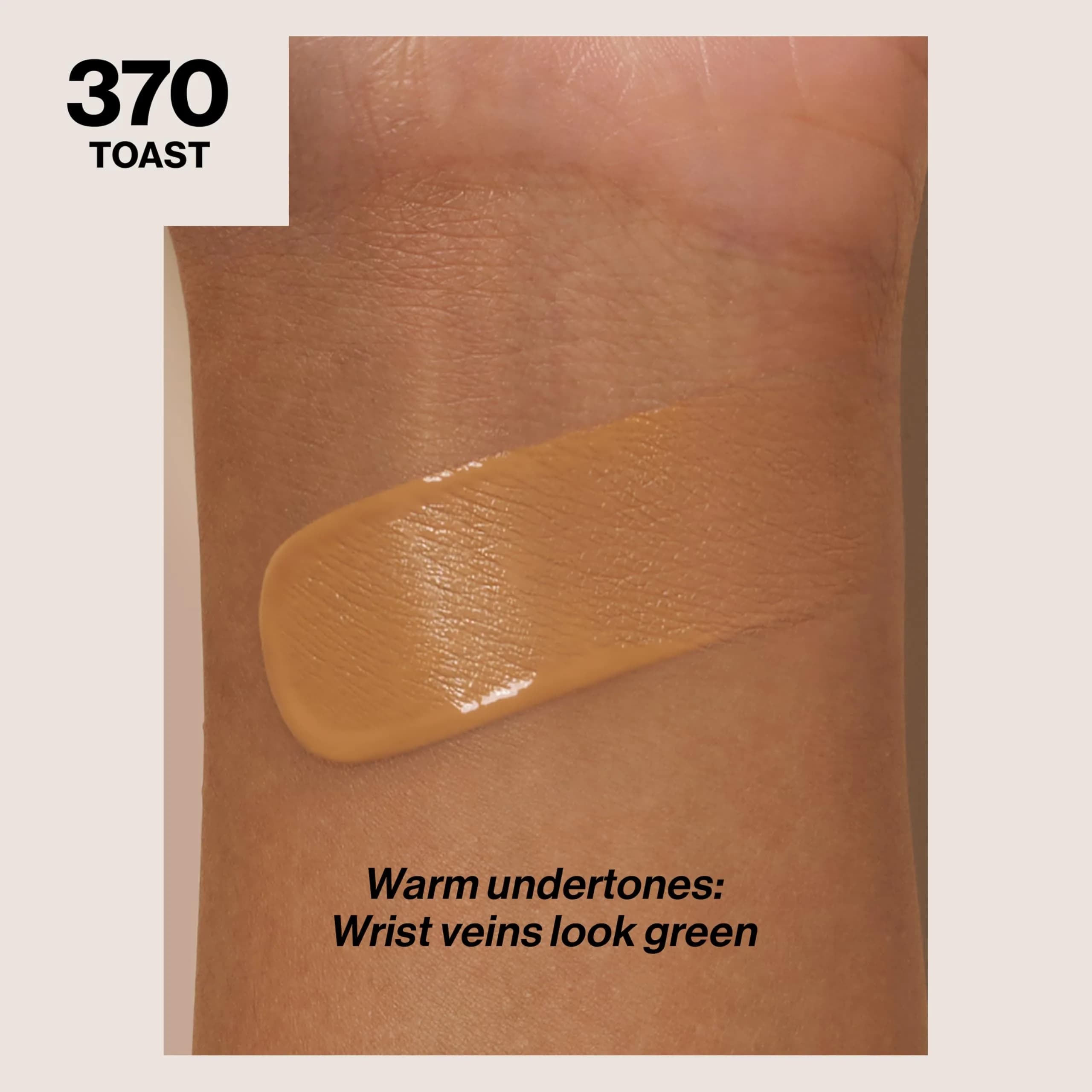 Revlon Colorstay 370 Toast Foundation for Combination/Oily Skin, SPF 15, 30ml - view 2