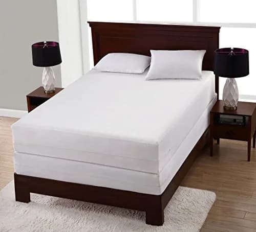Bed Bug Blocker FRE146XXWHIT01 Mattress Protector, Twin, White | Triple Seal Water-Resistant Cover thumbnail 2