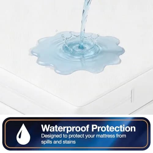 Bed Bug Blocker All-in-One Mattress Protector Encasement Queen White | Triple Seal Protection, Water & Stain Resistant thumbnail 6