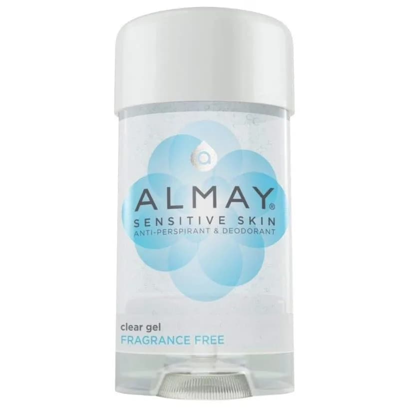 Almay Sensitive Skin Clear Gel Antiperspirant Deodorant Fragrance-Free 2.25 oz (6 oz Pack) | Dermatologist Tested for Sensitive Skin - view 2