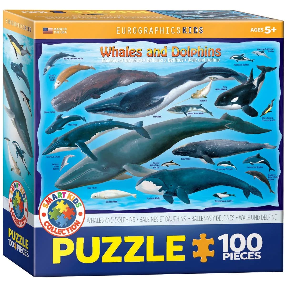 EuroGraphics Penguins 100 Piece Jigsaw Puzzle | Educational Toy for Kids 3-6 Years — 100 Piece Puzzle
