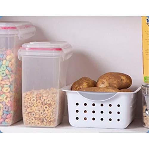 Sterilite Small Ultra Basket 27.61 cm (11.12"L x 8"W x 4"H) | Ventilated Storage for Home thumbnail 6