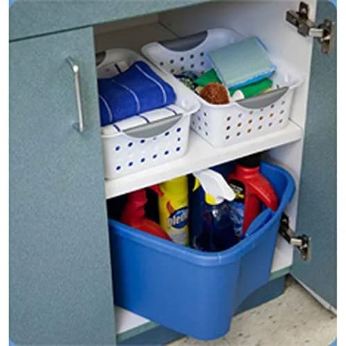 Sterilite Small Ultra Basket 27.61 cm (11.12"L x 8"W x 4"H) | Ventilated Storage for Home thumbnail 8