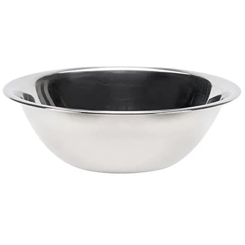 Vollrath 1-1/2 qt Stainless Steel Mixing Bowl | Mirror Finish, Dishwasher Safe, Flat Bottom, Classic Kitchenware thumbnail 1
