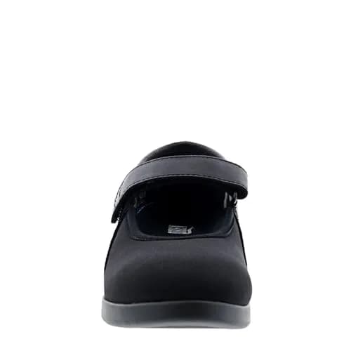 Drew Women's Bloom II Comfortable Mary Jane Stretch Shoes for Women with Extra Depth Black Leather/Stretch 8.5 W US thumbnail 4