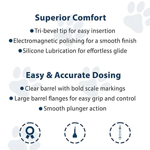 UltiCare VetRx U-100 Insulin Syringes for Pets, 3/10cc, 29G x 1/2" | Precise, Comfortable Pet Insulin Delivery thumbnail 5