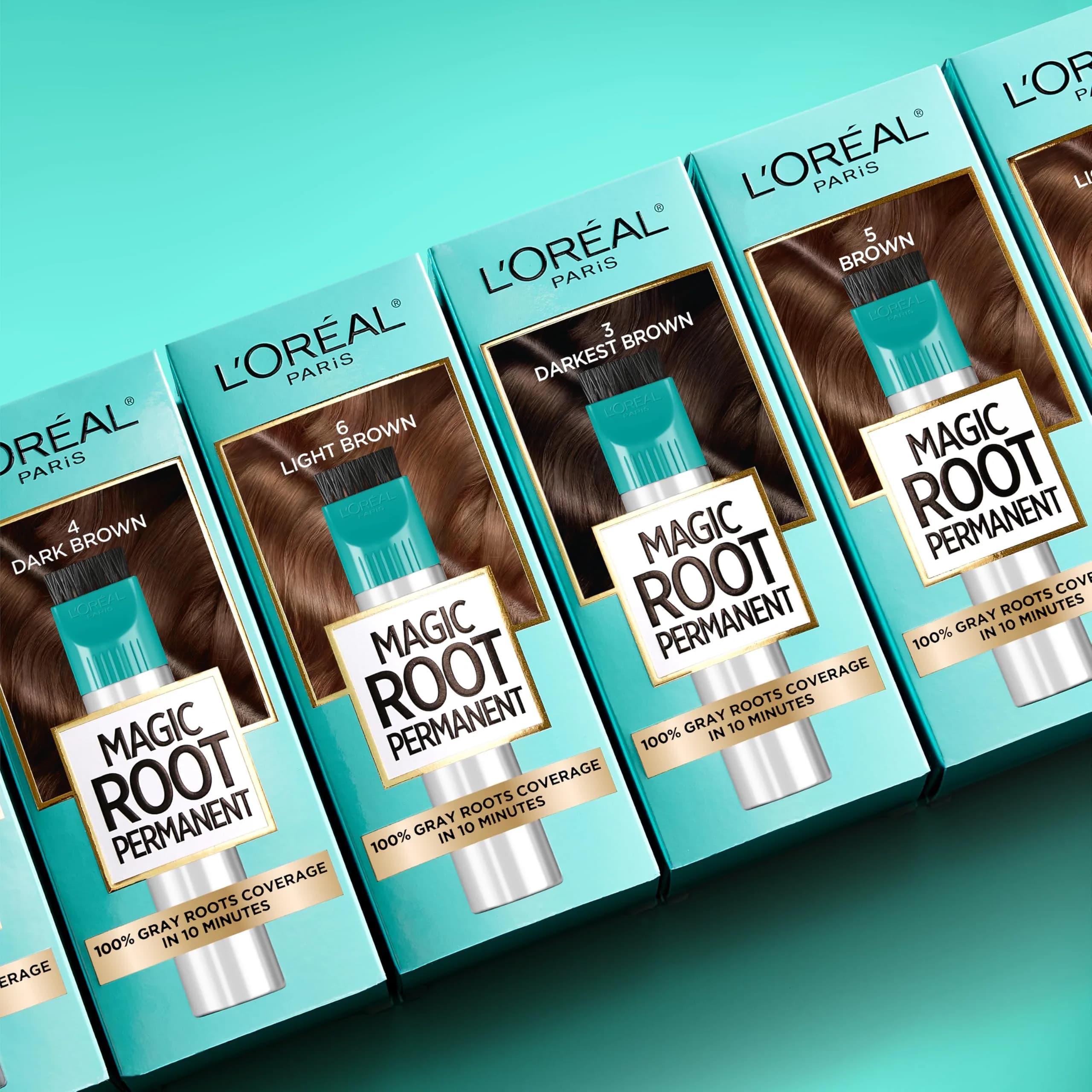 L'Oreal Paris Magic Root Permanent Hair Color Kit - 7 Dark Blonde, 10-Minute Gray Coverage - view 4