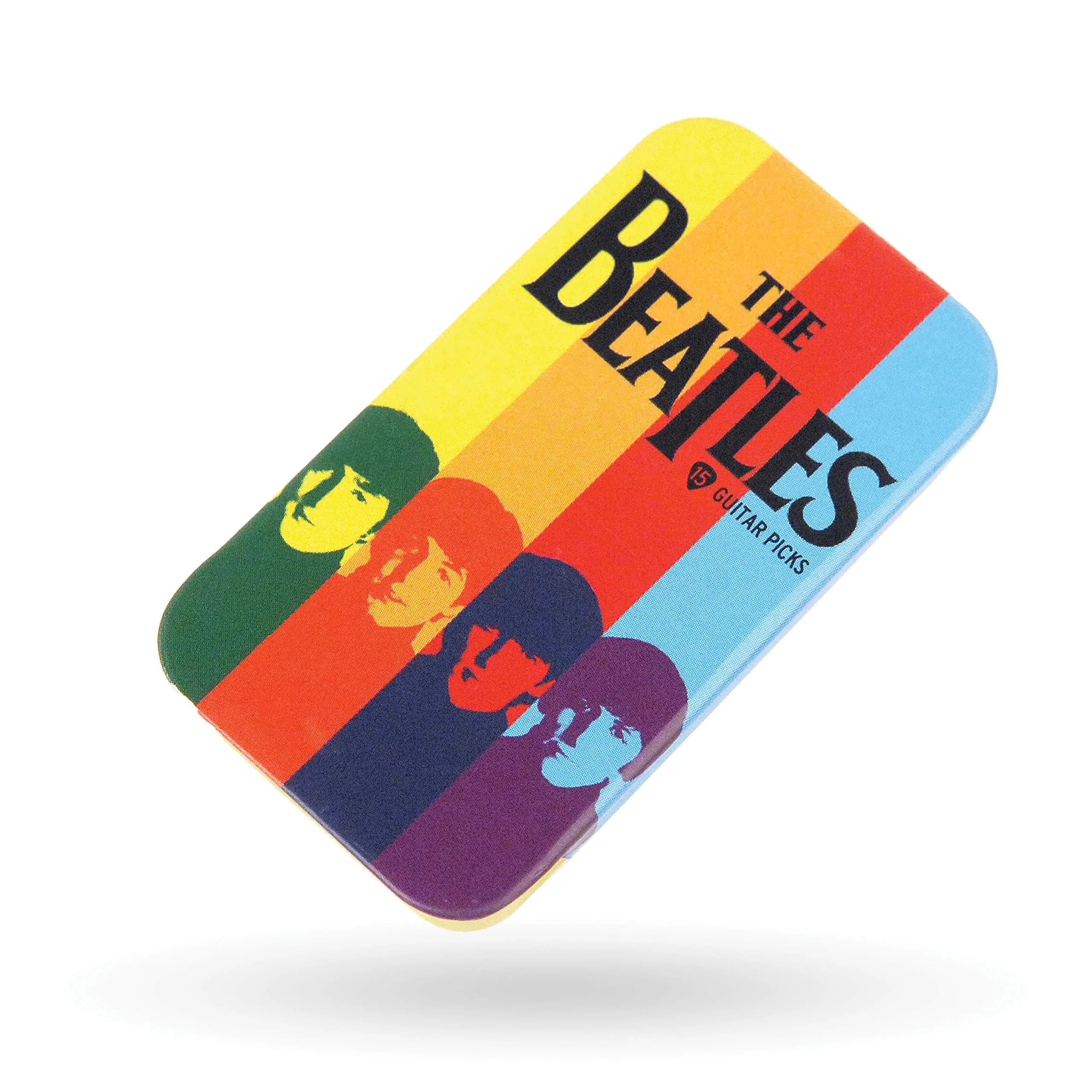 D'Addario Beatles Guitar Picks - Stripes Design - Medium Gauge (10-Pack) - view 3