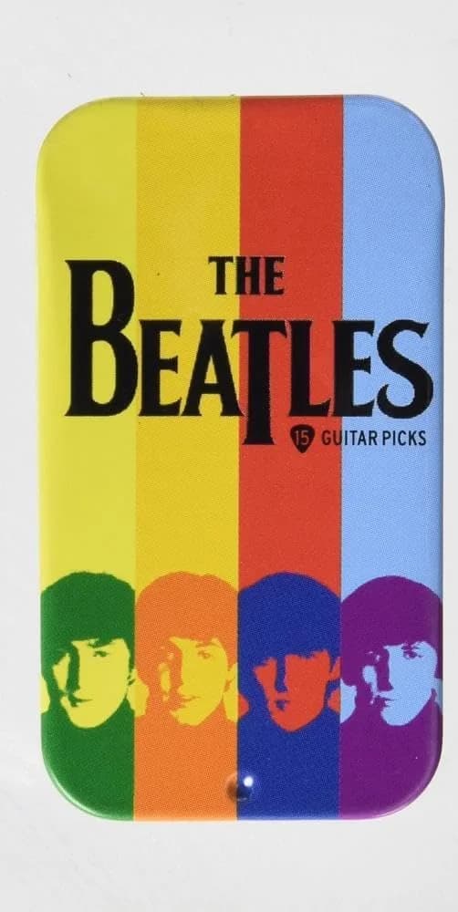D'Addario Beatles Guitar Picks - Stripes Design - Medium Gauge (10-Pack) - view 4