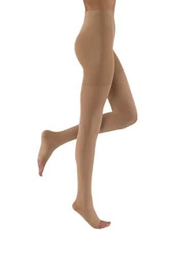 JOBST Relief 20-30mmHg Compression Stockings Waist High Beige Large | Durable, Physician Recommended for Tired Legs thumbnail 1