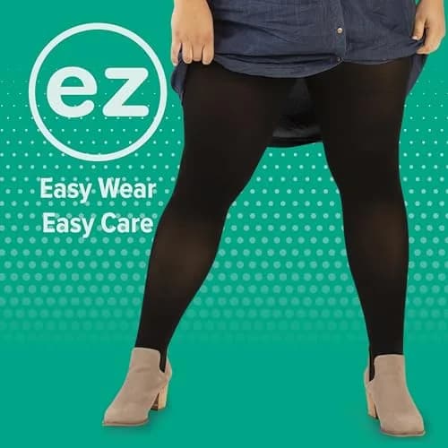 Juzo Basic 4411 Pantyhose Compression 20-30 mmHg Open Toe, Short | Support for Achy Legs & Swelling thumbnail 6